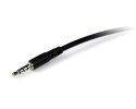 StarTech 1m 3.5mm/3.5mm kabel audio Czarny