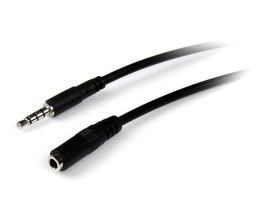 StarTech 2m 3.5mm/3.5mm kabel audio Czarny