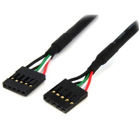 StarTech Cable Interno de 18 pulgadas al USB IDC de 5 pines del Cabezal de la Placa Base - H/H kabel USB 4,572 m Czarny