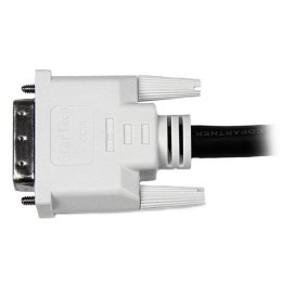 StarTech DVIDDMM1M kabel DVI 1 m DVI-D Czarny