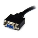 StarTech DVIVGAMF8IN adapter kablowy 0,203 m DVI-I VGA Czarny