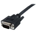 StarTech DVIVGAMM1M adapter kablowy 1 m DVI-A VGA (D-Sub) Czarny