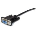 StarTech MXT1002MBK kabel równoległy Czarny 2 m DB-9