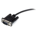 StarTech MXT1003MBK kabel równoległy Czarny 3 m DB-9