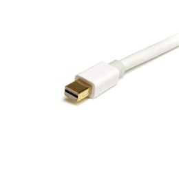 StarTech MDPMM2MW kabel DisplayPort 2 m mini DisplayPort Biały