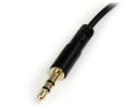 StarTech MU1MMSRA kabel audio 0,3 m 3.5mm Czarny