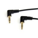 StarTech MU3MMS2RA kabel audio 0,91 m 3.5mm Czarny