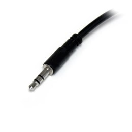 StarTech MUY1MFFS kabel audio 0,2 m 3.5mm 2x3.5mm Czarny