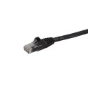 StarTech N6PATC2MBK kabel sieciowy Czarny 2 m Cat6 U/UTP (UTP)