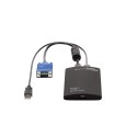 StarTech NOTECONS01 kabel KVM Czarny