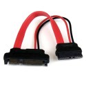 StarTech SLSATAADAP6 kabel SATA 0,1524 m Slimline SATA 13 pin SATA 7+15 pin Czerwony