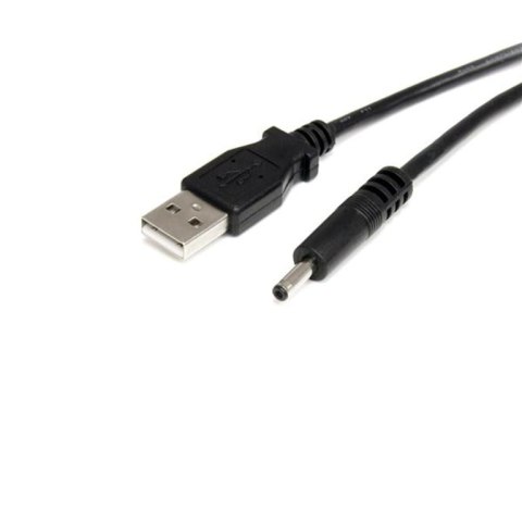 StarTech USB2TYPEH kabel zasilające Czarny 0,9 m USB A Barrel type H