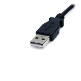 StarTech USB2TYPEM kabel zasilające Czarny 0,9 m USB A Barrel type M