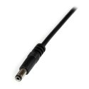 StarTech USB2TYPEN1M kabel zasilające Czarny 1 m USB A Barrel type N