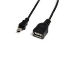 StarTech USBMUSBFM1 kabel USB 0,3 m USB A Mini-USB B