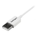 StarTech 0.5m USB 2.0 A/Micro-B m/m kabel USB 0,5 m USB A Micro-USB B Biały