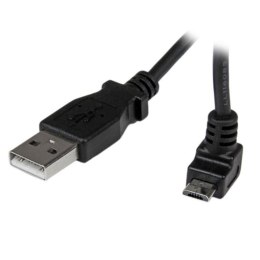 StarTech 1m USB2.0 A - micro B m/m kabel USB USB A Micro-USB B Czarny