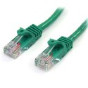 StarTech 45PAT3MGN kabel sieciowy Zielony 3 m Cat5e U/UTP (UTP)