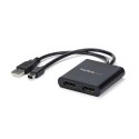 StarTech MSTMDP122DP rozgałęziacz telewizyjny Mini DisplayPort 2x DisplayPort