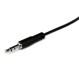 StarTech MU2MMFS kabel audio 2 m 3.5mm Czarny