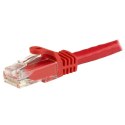 StarTech N6PATC1MRD kabel sieciowy Czerwony 1 m Cat6 U/UTP (UTP)