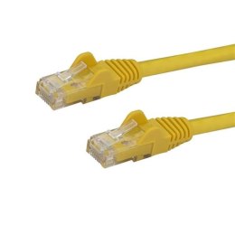 StarTech N6PATC2MYL kabel sieciowy Żółty 2 m Cat6 U/UTP (UTP)