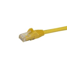 StarTech N6PATC2MYL kabel sieciowy Żółty 2 m Cat6 U/UTP (UTP)