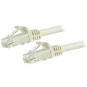 StarTech N6PATC3MWH kabel sieciowy Biały 3 m Cat6 U/UTP (UTP)