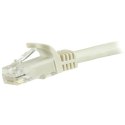 StarTech N6PATC3MWH kabel sieciowy Biały 3 m Cat6 U/UTP (UTP)