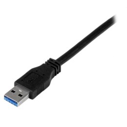 StarTech USB3CAB1M kabel USB 1 m USB 3.2 Gen 1 (3.1 Gen 1) USB A USB B Czarny