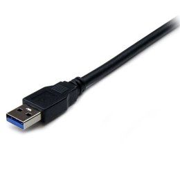 StarTech USB3SEXT2MBK kabel USB 2 m USB 3.2 Gen 1 (3.1 Gen 1) USB A Czarny