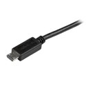 StarTech USBAUB2MBK kabel USB 2 m USB 2.0 USB A Micro-USB B Czarny