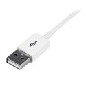 StarTech USBEXTPAA1MW kabel USB 1 m USB 2.0 USB A Biały