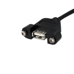 StarTech USBPNLAFHD3 kabel USB 0,9 m Czarny