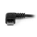 StarTech UUSBOTGRA kabel USB 0,127 m USB 2.0 Micro-USB B USB A Czarny