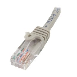 StarTech 45PAT50CMGR kabel sieciowy Szary 0,5 m Cat5e U/UTP (UTP)