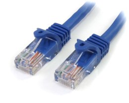 StarTech 45PAT5MBL kabel sieciowy Niebieski 5 m Cat5e U/UTP (UTP)