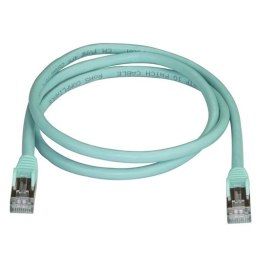 StarTech 6ASPAT1MAQ kabel sieciowy Turkusowy 1 m Cat6a U/FTP (STP)