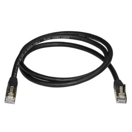 StarTech 6ASPAT1MBK kabel sieciowy Czarny 1 m Cat6a U/FTP (STP)