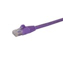 StarTech N6PATC1MPL kabel sieciowy Fioletowy 1 m Cat6 U/UTP (UTP)