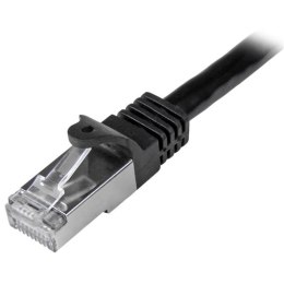 StarTech N6SPAT1MBK kabel sieciowy Czarny 1 m Cat6 SF/UTP (S-FTP)