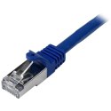 StarTech N6SPAT1MBL kabel sieciowy Niebieski 1 m Cat6 S/FTP (S-STP)