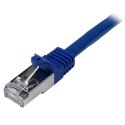 StarTech N6SPAT2MBL kabel sieciowy Niebieski 2 m Cat6 SF/UTP (S-FTP)