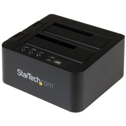 StarTech SDOCK2U313R duplikator Duplikator HDD 2 kopii Czarny