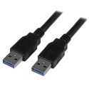 StarTech USB3SAA3MBK kabel USB 3 m USB 3.2 Gen 1 (3.1 Gen 1) USB A Czarny