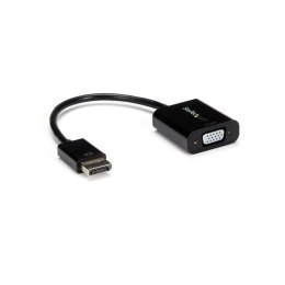 StarTech DP2VGA3X5 adapter kablowy 0,1 m DisplayPort VGA (D-Sub) Czarny