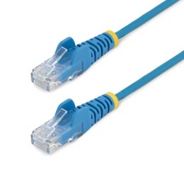 StarTech N6PAT250CMBLS kabel sieciowy Niebieski 2,5 m Cat6 U/UTP (UTP)