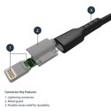 StarTech RUSBLTMM2MB kabel Lightning 2 m Czarny