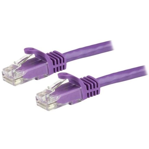 StarTech N6PATC150CMPL kabel sieciowy Fioletowy 1,5 m Cat6 U/UTP (UTP)