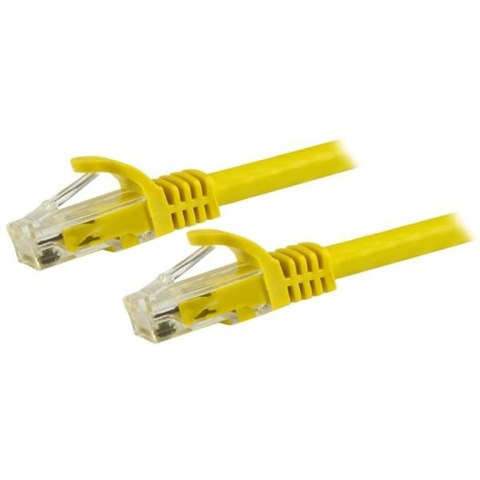 StarTech N6PATC150CMYL kabel sieciowy Żółty 1,5 m Cat6 U/UTP (UTP)